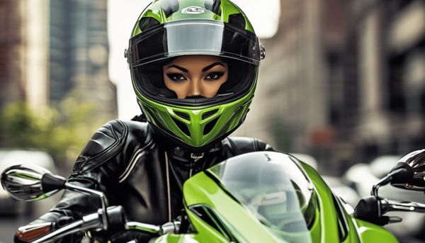 Le casque Kawasaki femme : un mélange parfait de style et de sécurité