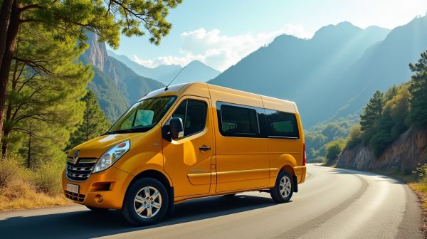 Louer un minibus 9 places pour des vacances en groupe